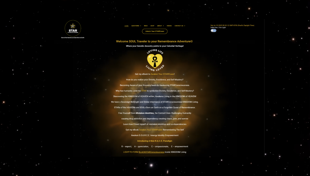 website preview for STARCon