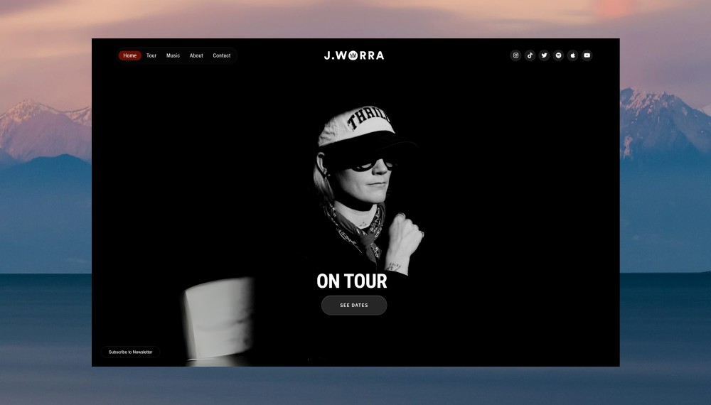 website preview for jworra.com